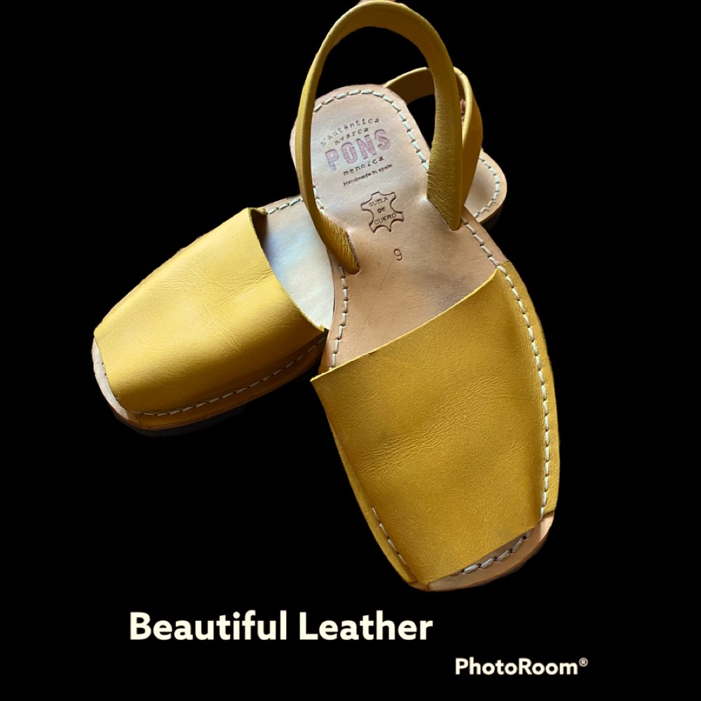 Pons handmade Spanish sandals.